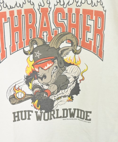 HUF（ハフ）Tシャツ・カットソー 白 サイズ:XL メンズ/2200685801147