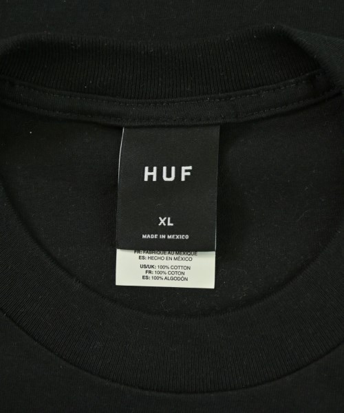 HUF（ハフ）Tシャツ・カットソー 黒 サイズ:XL メンズ/2200687065066