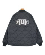 HUF（ハフ）ブルゾン 黒 サイズ:M メンズ/2200672945205