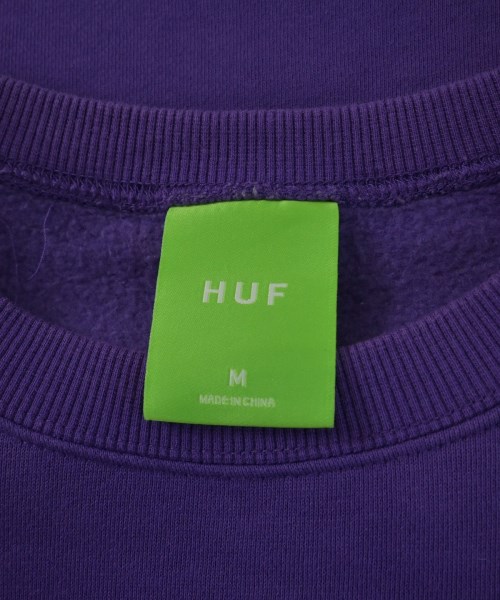 HUF（ハフ）スウェット 紫 サイズ:M メンズ/2200672945328