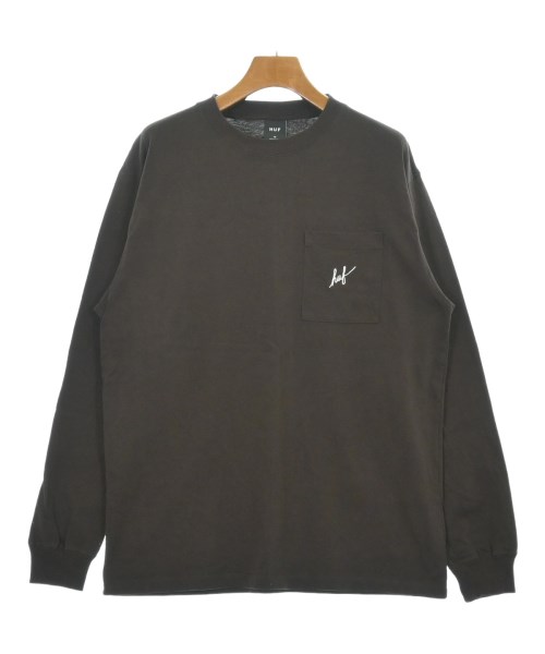 HUF(ハフ)Tシャツ・カットソー 茶 サイズ:M/2200672945632
