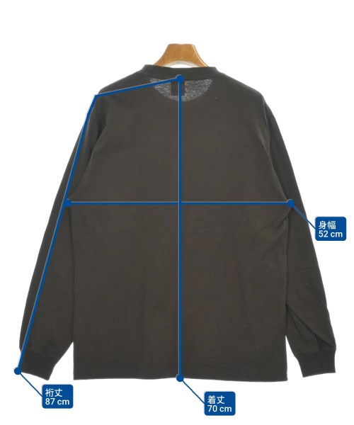 HUF（ハフ）Tシャツ・カットソー 茶 サイズ:M メンズ/2200672945632