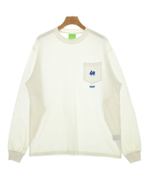HUF(ハフ)Tシャツ・カットソー 白 サイズ:M/2200672945656