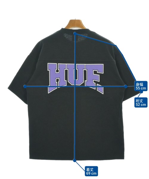 HUF（ハフ）Tシャツ・カットソー 黒 サイズ:M メンズ/2200672945687