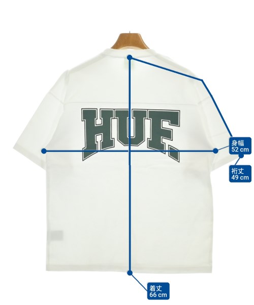 HUF（ハフ）Tシャツ・カットソー 白 サイズ:M メンズ/2200672945694