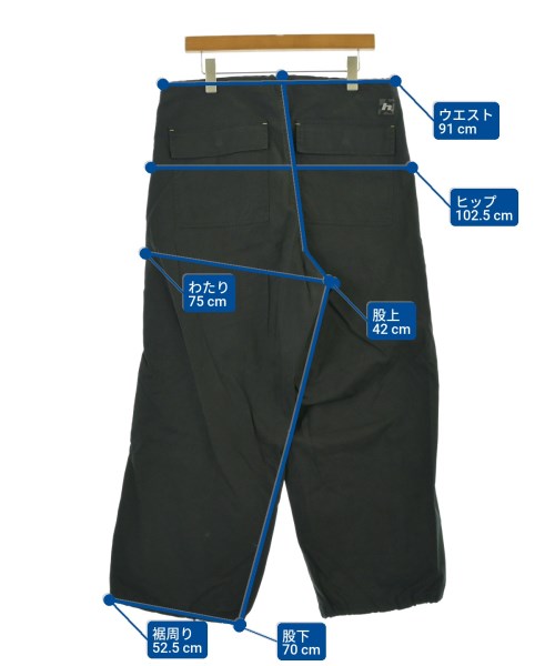 HUF（ハフ）カーゴパンツ 黒 サイズ:S メンズ/2200686528012