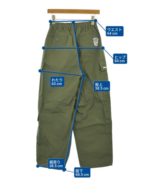 HUF（ハフ）カーゴパンツ カーキ サイズ:S メンズ/2200686528043