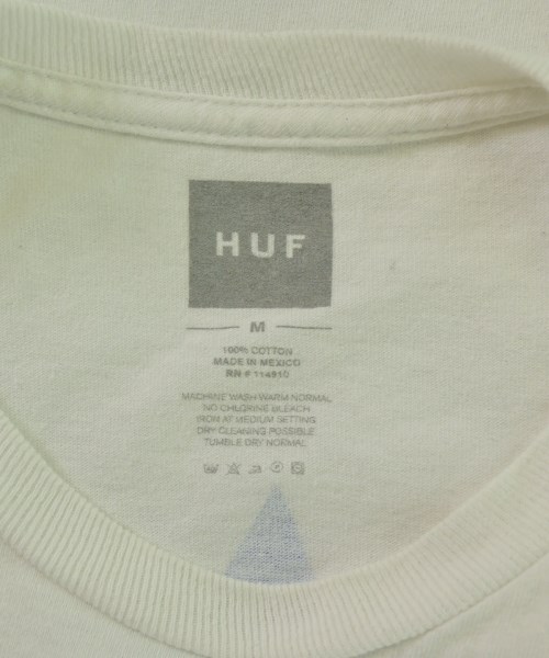 HUF（ハフ）Tシャツ・カットソー 白 サイズ:M メンズ/2200691952024