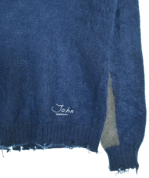 JohnUNDERCOVER（ジョンアンダーカバー）ニット・セーター 青 サイズ:2(M位) メンズ/2200638566017