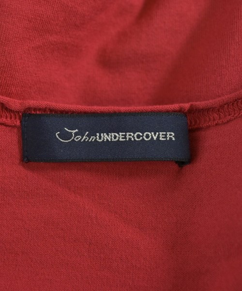 JohnUNDERCOVER（ジョンアンダーカバー）Tシャツ・カットソー 赤 サイズ:4(L位) メンズ/2200643756366