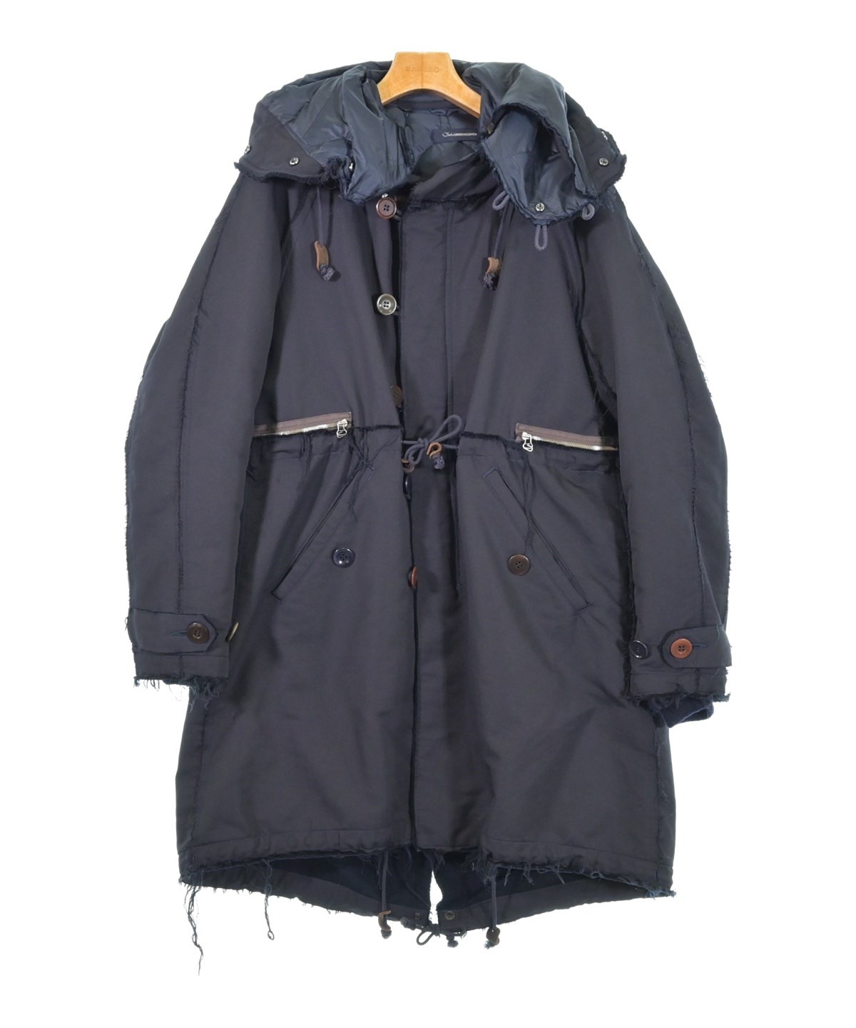 John UNDERCOVER モッズコート 2018 JohnUNDERCOVER（ジョンアンダーカバー）モッズコート 紺 サイズ:2(M位