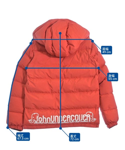 JohnUNDERCOVER（ジョンアンダーカバー）ダウンジャケット/ダウンベスト 赤 サイズ:3(L位) メンズ/2200626718015