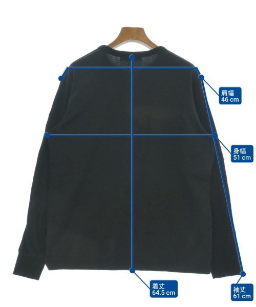 JohnUNDERCOVER（ジョンアンダーカバー）Tシャツ・カットソー 黒 サイズ:3(L位) メンズ/2200672162305