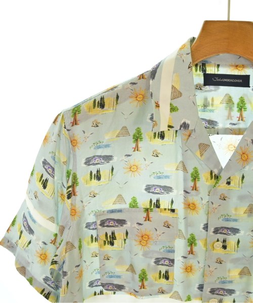 JohnUNDERCOVER（ジョンアンダーカバー）カジュアルシャツ 青 サイズ:1(S位) メンズ/2200660702100