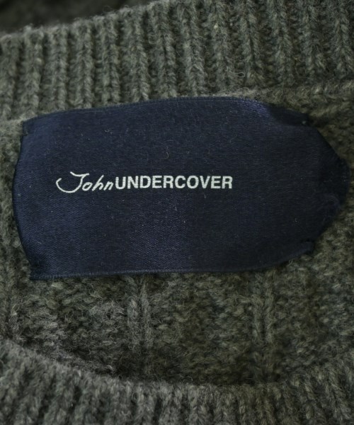 JohnUNDERCOVER（ジョンアンダーカバー）ニット・セーター グレー サイズ:3(L位) メンズ/2200705991025