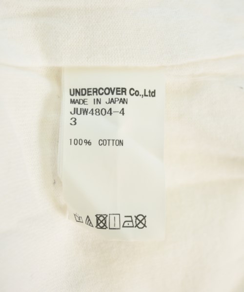 JohnUNDERCOVER（ジョンアンダーカバー）Tシャツ・カットソー 白 サイズ:3(L位) メンズ/2200723929185
