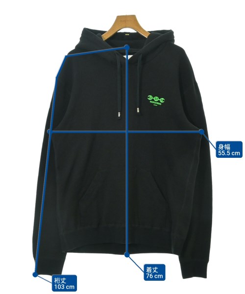 HOORSENBUHS（ホーセンブース）パーカー 黒 サイズ:M メンズ/2200675884068