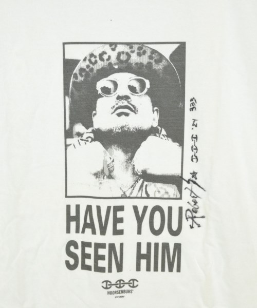 HOORSENBUHS（ホーセンブース）Tシャツ・カットソー 白 サイズ:XL メンズ/2200679324812