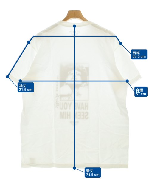HOORSENBUHS（ホーセンブース）Tシャツ・カットソー 白 サイズ:XL メンズ/2200679324812