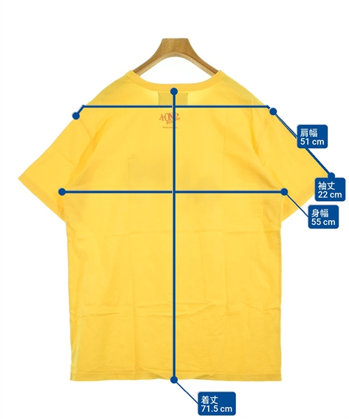 BIANCA CHANDON（ビアンカ　シャンドン）Tシャツ・カットソー 黄 サイズ:XL メンズ/2200612824164