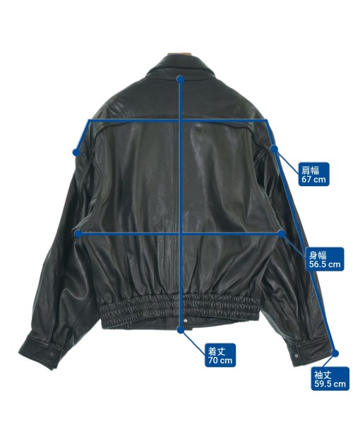 AMBUSH（アンブッシュ）ライダース 黒 サイズ:-(XL位) メンズ/2200636507029