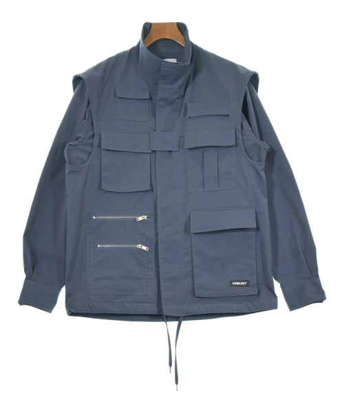 AMBUSH（アンブッシュ）ミリタリーブルゾン 青 サイズ:2(M位) メンズ/2200635601070