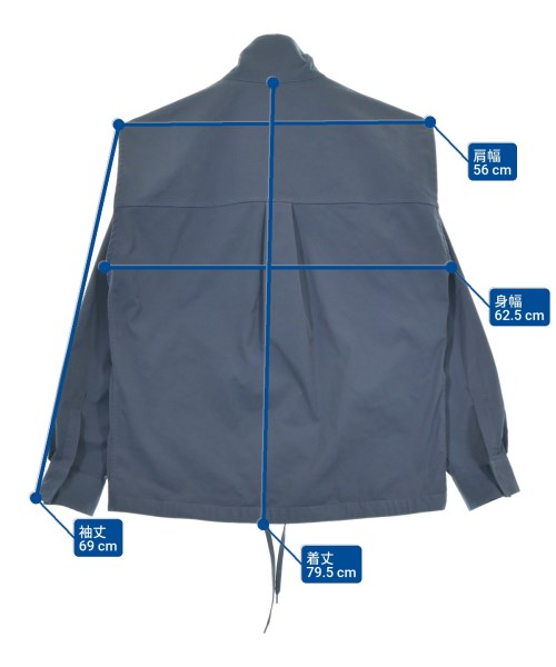 AMBUSH（アンブッシュ）ミリタリーブルゾン 青 サイズ:2(M位) メンズ/2200635601070