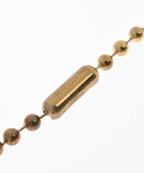 AMBUSH（アンブッシュ）ネックレス ゴールド サイズ:- メンズ/2200627485053