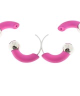 AMBUSH（アンブッシュ）ピアス ピンク サイズ:- メンズ/2200612717077