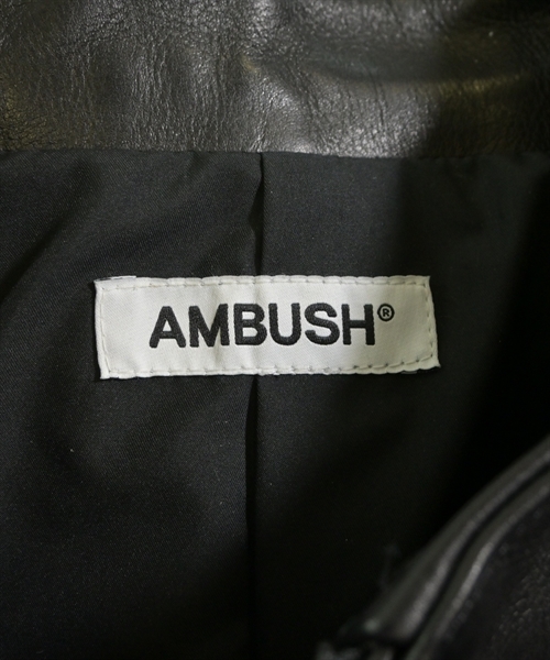 AMBUSH（アンブッシュ）ライダース 黒 サイズ:-(L位) メンズ/2200612986015