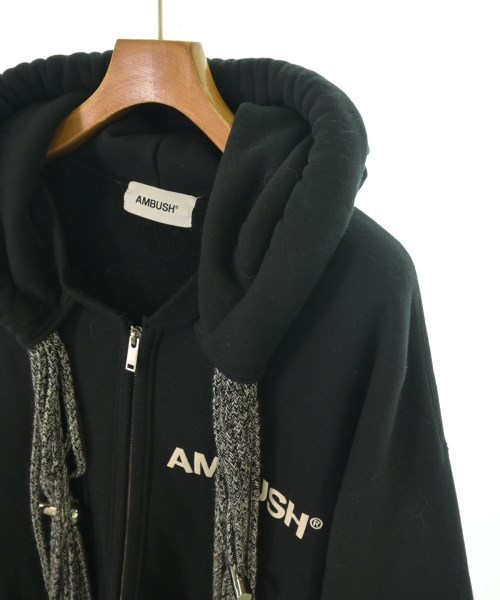 AMBUSH（アンブッシュ）パーカー 黒 サイズ:2(M位) メンズ/2200606837330