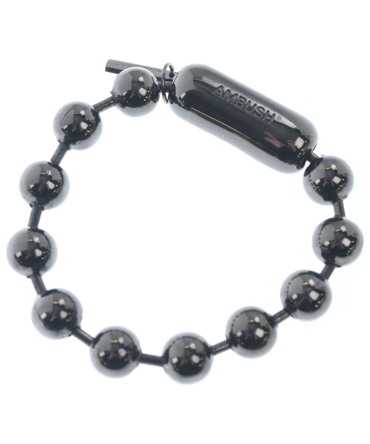 AMBUSH（アンブッシュ）ブレスレット・バングル 黒 サイズ