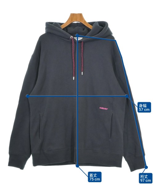 AMBUSH（アンブッシュ）スウェット 黒 サイズ:XL メンズ/2200609718056