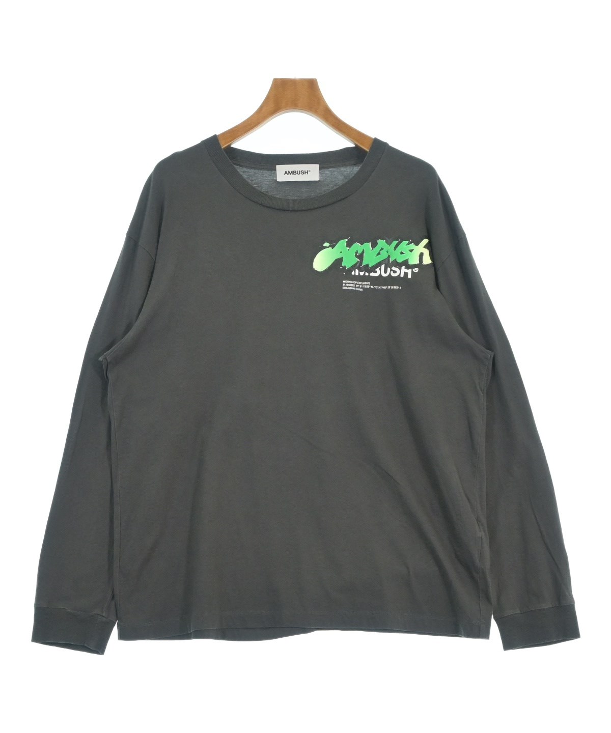 AMBUSH（アンブッシュ）Tシャツ・カットソー グレー サイズ:L メンズ 