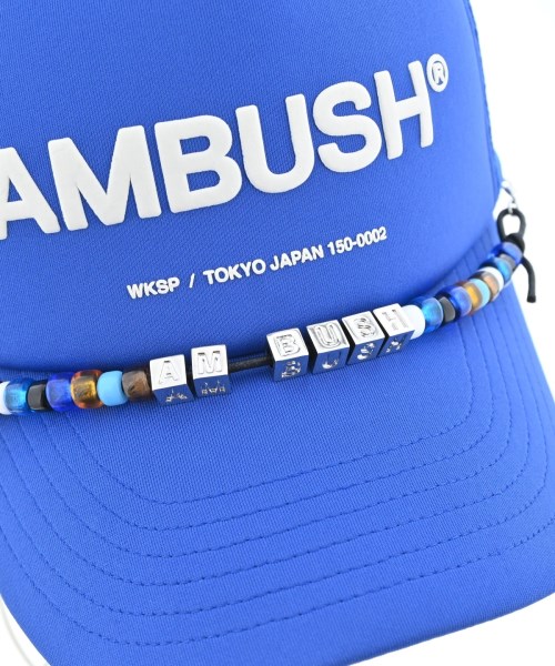 AMBUSH（アンブッシュ）キャップ 青 サイズ:- メンズ/2200675748063