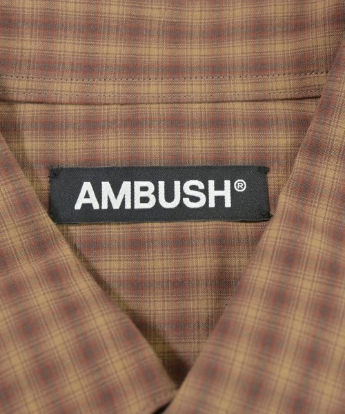 AMBUSH（アンブッシュ）カジュアルシャツ 茶 サイズ:-(M位) メンズ/2200678618042