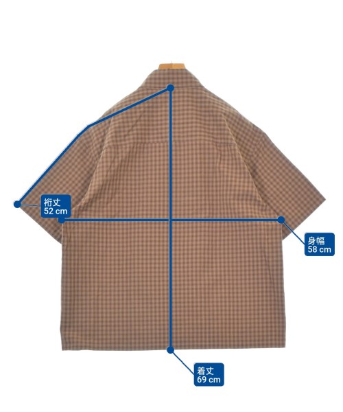 AMBUSH（アンブッシュ）カジュアルシャツ 茶 サイズ:-(M位) メンズ/2200678618042