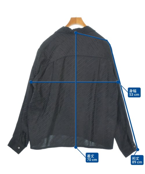 AMBUSH（アンブッシュ）カジュアルシャツ 黒 サイズ:2(M位) メンズ/2200679192015