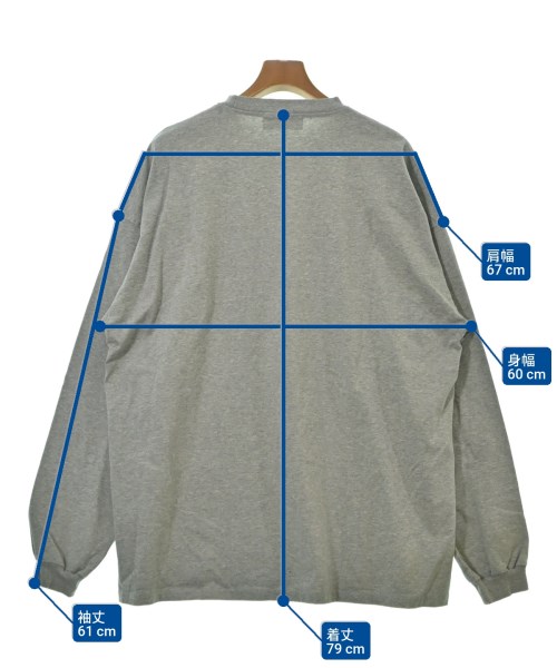 AMBUSH（アンブッシュ）Tシャツ・カットソー グレー サイズ:-(M位) メンズ/2200681653023
