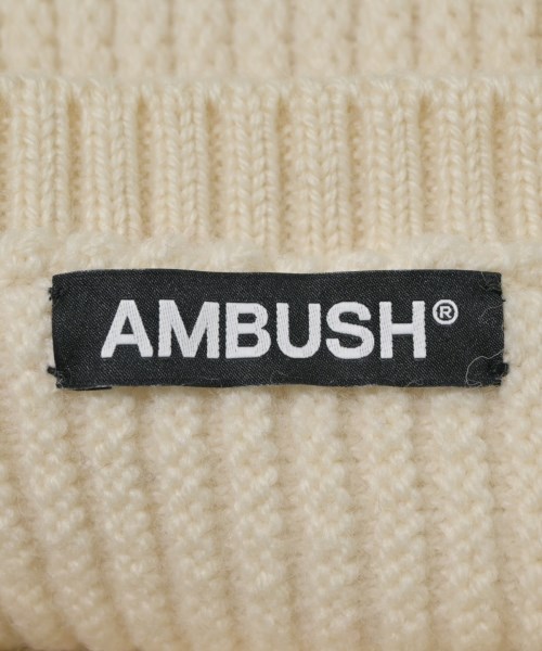 AMBUSH（アンブッシュ）ニット・セーター 白 サイズ:M メンズ/2200694998067