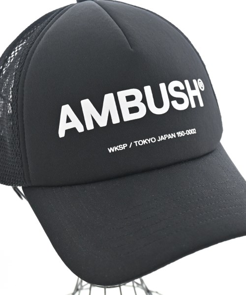 AMBUSH（アンブッシュ）キャップ 黒 サイズ:- メンズ/2200694998104
