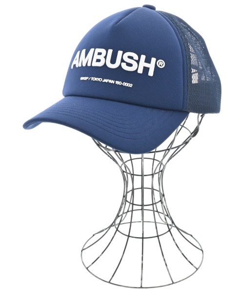 AMBUSH(アンブッシュ)キャップ 紺 サイズ:-/2200694998111