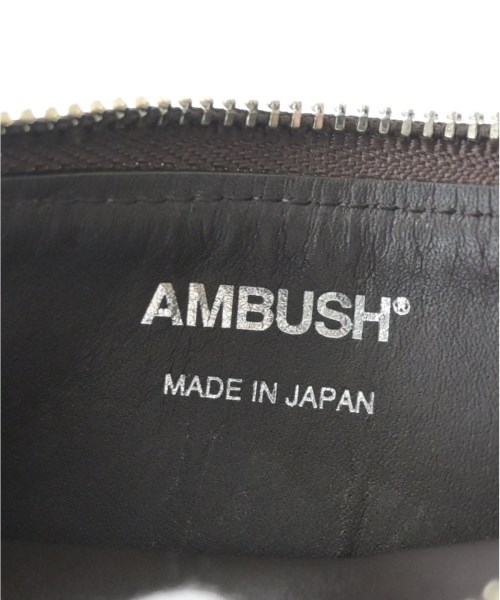 AMBUSH（アンブッシュ）財布・コインケース 茶 サイズ:- メンズ/2200694998159