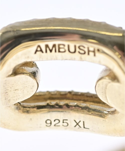 AMBUSH（アンブッシュ）リング ゴールド サイズ:XL(19号位) メンズ/2200694998197