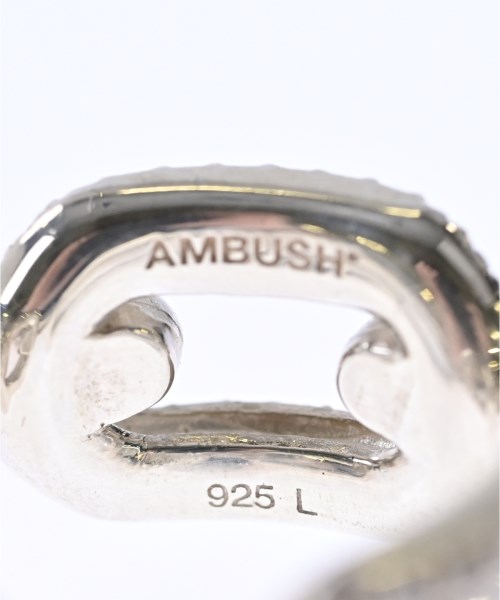 AMBUSH（アンブッシュ）リング シルバー サイズ:XL(17号位) メンズ/2200694998203