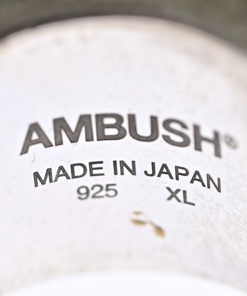 AMBUSH（アンブッシュ）リング シルバー サイズ:-(18号位) メンズ/2200697455130