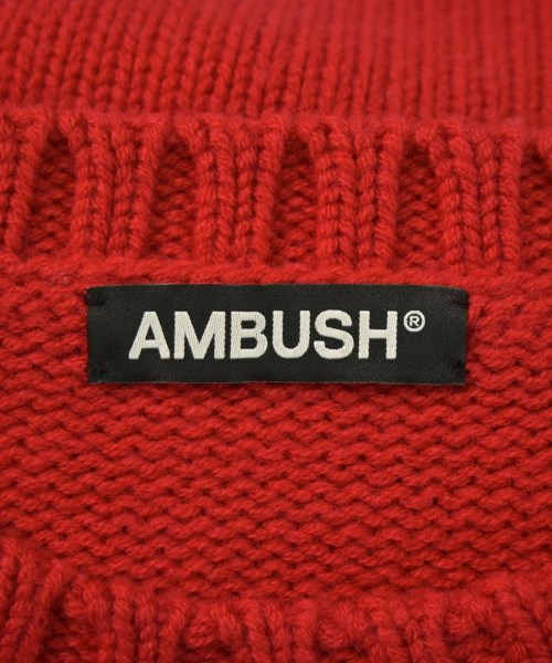 AMBUSH（アンブッシュ）ニット・セーター 赤 サイズ:M メンズ/2200657136024