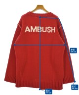 AMBUSH（アンブッシュ）ニット・セーター 赤 サイズ:M メンズ/2200657136024