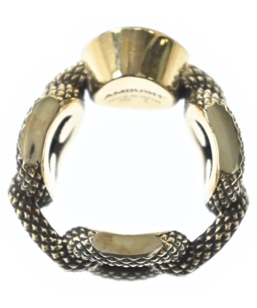 AMBUSH（アンブッシュ）リング ゴールド サイズ:-(11号位) メンズ/2200657136055