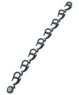 AMBUSH（アンブッシュ）ブレスレット・バングル 黒 サイズ:- メンズ/2200657136079